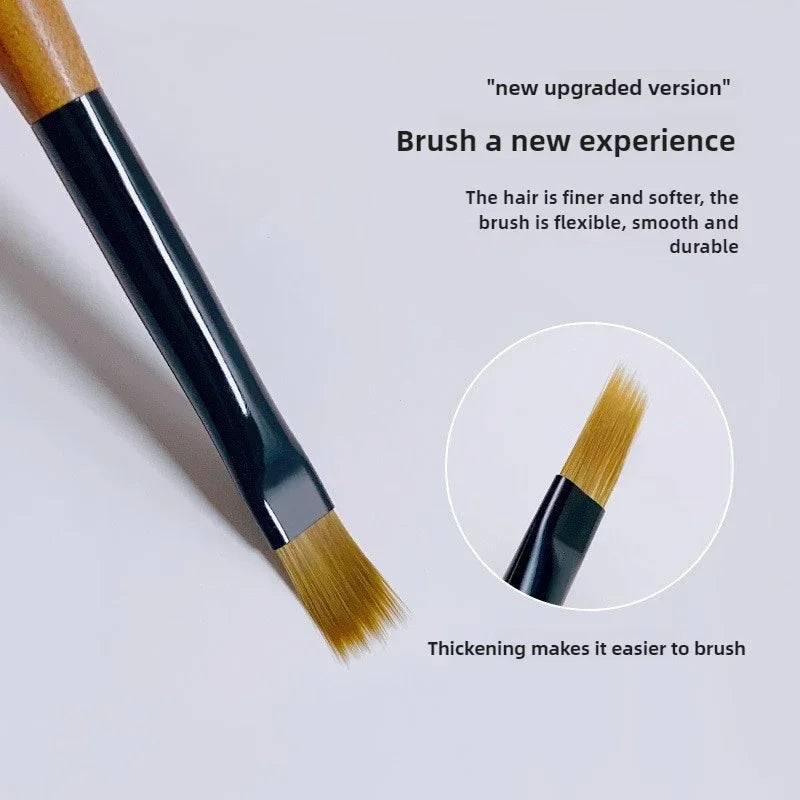 Ombre gel art brush
